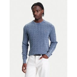 Tommy Hilfiger Пуловер Classic MW0MW39524 Син Regular Fit