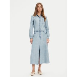United Colors Of Benetton Дънкова рокля 4RZKDV0B5 Син Regular Fit