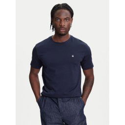United Colors Of Benetton Тишърт 3M4WU1088 Тъмносин Relaxed Fit