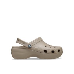 Crocs Чехли Classic Platform Clog 206750 Бежов