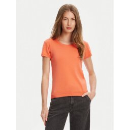 United Colors Of Benetton Тишърт 1091D1M10 Оранжев Regular Fit
