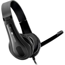 CANYON Simple PC headset Canyon HSC-1, Black