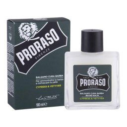 PRORASO Cypress & Vetyver Beard Balm балсам за брада с аромат на кипарис и ветивер 100 ml