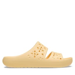 Чехли Crocs Classic Floral Cutout Sandal 210966 Оранжев