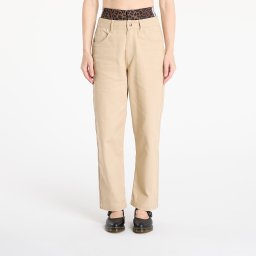 Панталони adidas Firebird Utility Pants Stone Khaki/ Bliss Lilac/ White 28/30