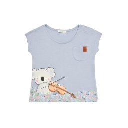 United Colors Of Benetton Тишърт 3I1XA105X Син Boxy Fit