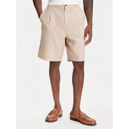 United Colors Of Benetton Шорти от плат 43B3U9010 Бежов Regular Fit