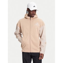 adidas Суитшърт Z.N.E. JY4833 Бежов Regular Fit