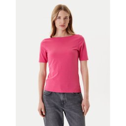 United Colors Of Benetton Тишърт 3FJHD109K Розов Slim Fit