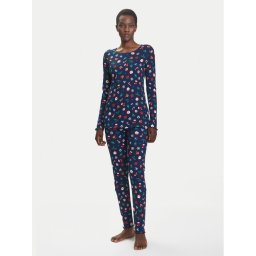United Colors Of Benetton Пижама 3SUP3P03N Тъмносин Regular Fit