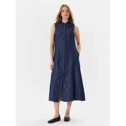 United Colors Of Benetton Ежедневна рокля 44KCDV0BH Тъмносин Regular Fit