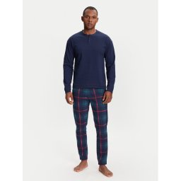United Colors Of Benetton Пижама 37MW4P02N Тъмносин Regular Fit