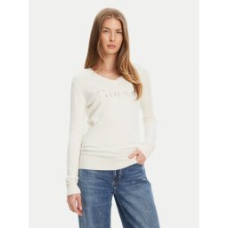 Guess Пуловер W5YR24 Z2NQ2 Екрю Regular Fit