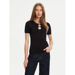 Guess Блуза W5YR16 Z3OV0 Черен Regular Fit