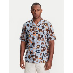 United Colors Of Benetton Риза 5HPWUQ05B Син Regular Fit