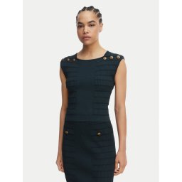 Guess Блуза W5YR12 Z0130 Зелен Regular Fit