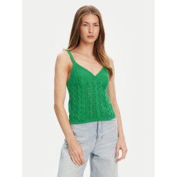 United Colors Of Benetton топ 101TDH01B Зелен Slim Fit