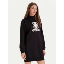 Guess Ежедневна рокля V5YK07 KCX22 Черен Regular Fit