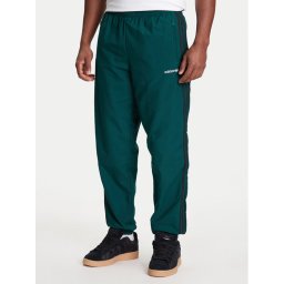 adidas Долнище анцуг Brushed JX3079 Зелен Regular Fit