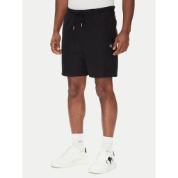 Calvin Klein Jeans Спортни шорти Premium Terry LV04RC280G Черен Regular Fit