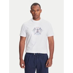 Guess Тишърт M5YI62 K8FQ4 Бял Regular Fit