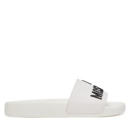 Чехли LOVE MOSCHINO JA28052G0MI14100 Бял