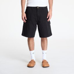 Къси панталони Carhartt WIP Double Knee Short Black Stone Washed 28