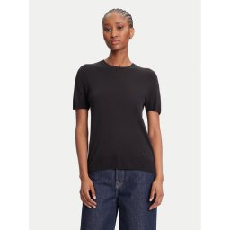 Calvin Klein Пуловер LV044A307G Черен Regular Fit