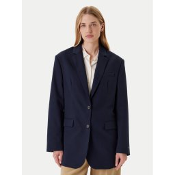 Tommy Hilfiger Сако Elevated WW0WW46808 Тъмносин Relaxed Fit