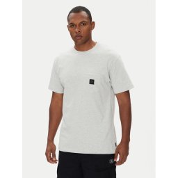 DC Shoes Тишърт ADYKT03246 Сив Regular Fit