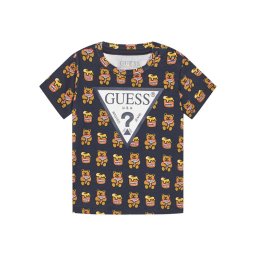 Guess Тишърт H1YT00 K6YW1 Черен Regular Fit