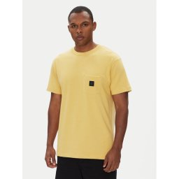 DC Shoes Тишърт ADYKT03246 Жълт Regular Fit