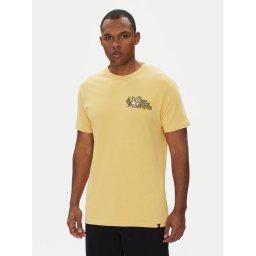 DC Shoes Тишърт ADYZT05460 Жълт Regular Fit