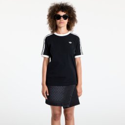 Тениска adidas Originals Ruffle 3-Stripes T-Shirt Black XS