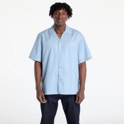 Риза Carhartt WIP S/S Delray Shirt UNISEX Frosted Blue/ White XS