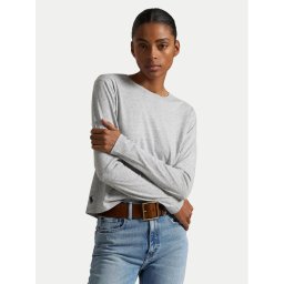 Polo Ralph Lauren Блуза 211967103003 Сив Classic Fit