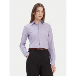 Polo Ralph Lauren Риза 211941509003 Виолетов Slim Fit