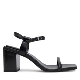 Сандали Calvin Klein Block Heel Sandal 75 Lth HW0HW02650 Черен
