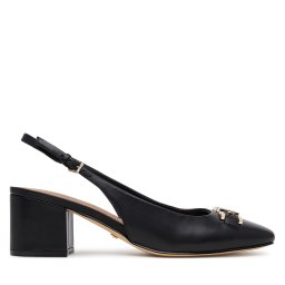 Обувки на ток Guess FLTCDE LEA05 Черен
