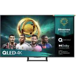 Телевизор Hisense 65" A7Q, 4K Ultra HD 3840x2160, QLED, HDR 10+, HLG, Dolby Vision, Dolby Atmos, Smart TV, Light Sensor, WiFi Di