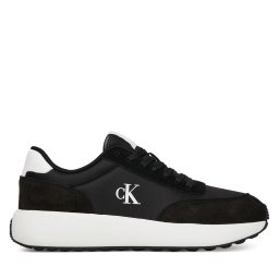 Сникърси Calvin Klein Jeans Athleisure Runner Laceup Ny-Su YM0YM01370 Черен