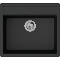 Hansgrohe S520-F510 Graphite black Мивка за вграждане