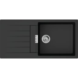 Hansgrohe S520-F480 Graphite black Мивка за вграждане