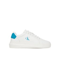 Calvin Klein Jeans Сникърси Chunky Cupsole Ru Patch Lth YM0YM01296 Бял