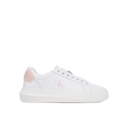 Calvin Klein Jeans Сникърси Chunky Cupsole Ru Patch Lth Wn YW0YW01846 Бял