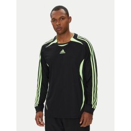 adidas Тениска с дълъг ръкав Teamgeist adicolor JW5908 Черен Loose Fit