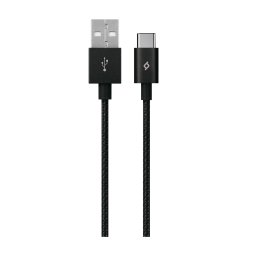 Кабел AlumiCable Type C 2.0 Charge/Data Cable - Черен
