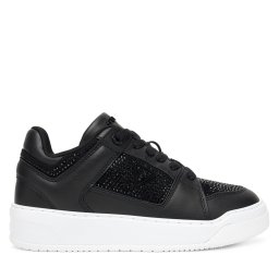 Сникърси Guess FLTDL2 LEA12 Черен