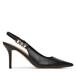 Обувки на ток Guess FLTNS4 LEA05 Черен