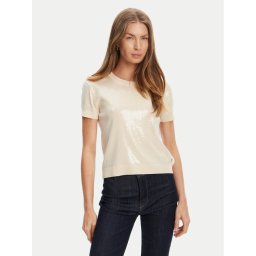 Guess Пуловер W5YR21 Z3E70 Екрю Regular Fit